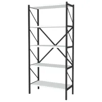 Etajeră Fabulous 5 Shelves Metal 160 x 66 x 34 cm/ Metal/ White