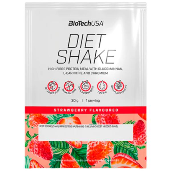 Proteină BioTechUSA Diet Shake 30 g (256726078) praf/ Сăpșuni photo 1