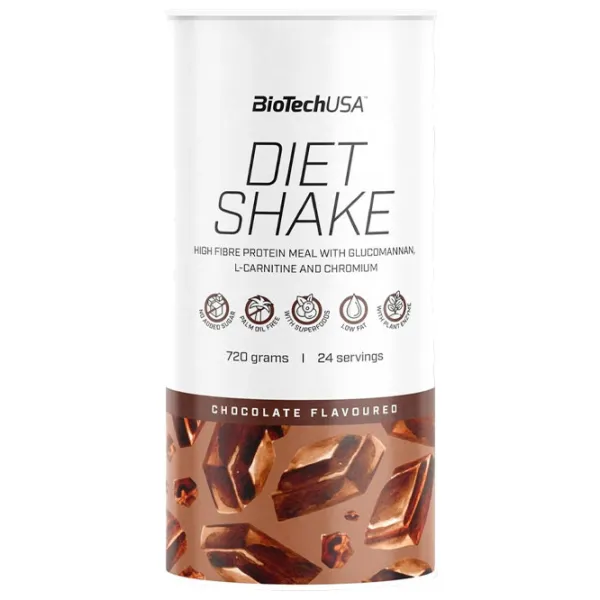 Proteină BioTechUSA Diet Shake 720 g (5999076240500) praf/ Ciocolată photo 1 Proteină BioTechUSA Diet Shake 720 g (5999076240500) praf/ Ciocolată photo 1