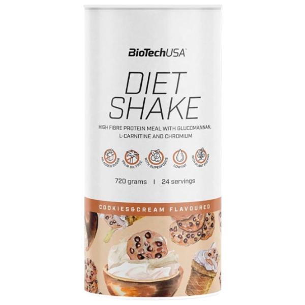 Proteină BioTechUSA Diet Shake 720 g (5999076240524) praf/ Cookies and cream photo 1 Proteină BioTechUSA Diet Shake 720 g (5999076240524) praf/ Cookies and cream photo 1