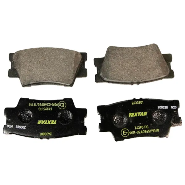 Тормозные колодки Textar 2433801 задние/ дисковые photo 1