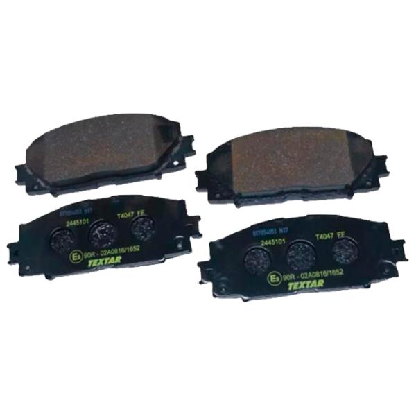 Тормозные колодки Textar 2445101 передние/ дисковые photo 1 Тормозные колодки Textar 2445101 передние/ дисковые photo 1