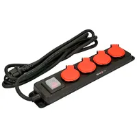 Удлинитель Yato 81241 3 м Красный