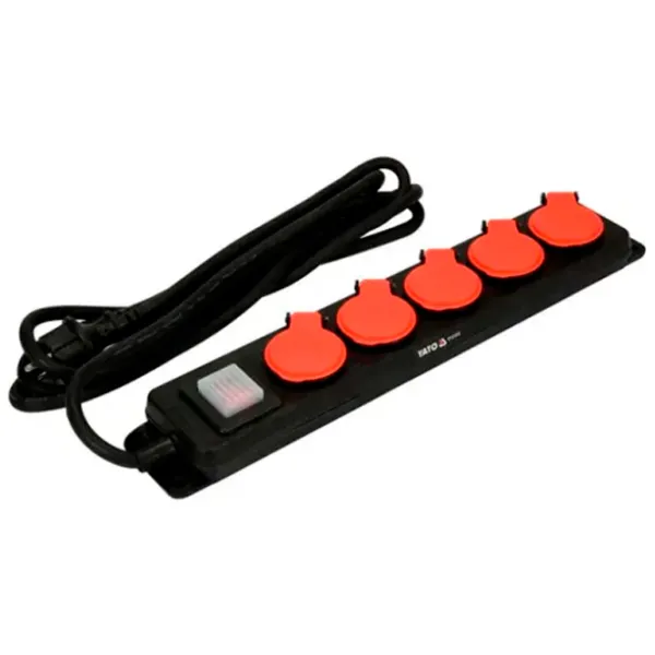 Prelungitor Yato ATELIER 3 m Red photo 1 Prelungitor Yato ATELIER 3 m Red photo 1