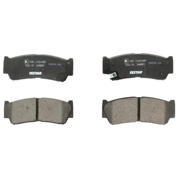 Тормозные колодки Textar 2448801 задний/ дисковые photo 1 Тормозные колодки Textar 2448801 задний/ дисковые photo 1