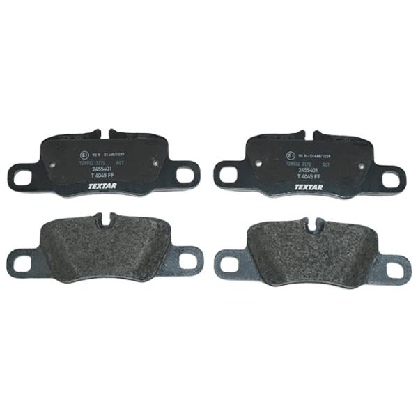 Тормозные колодки Textar 2455402 задний/ дисковые photo 1 Тормозные колодки Textar 2455402 задний/ дисковые photo 1