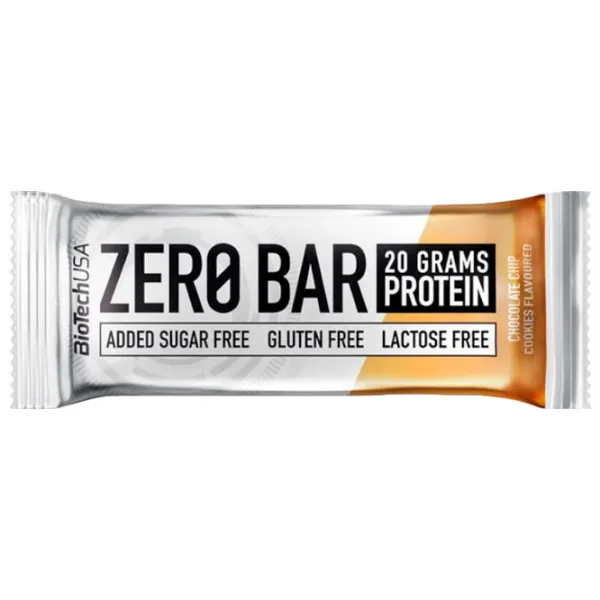 Batoane proteice BioTechUSA Zero Bar Fursecuri cu ciocolată (5999076223602) 50 g photo 1