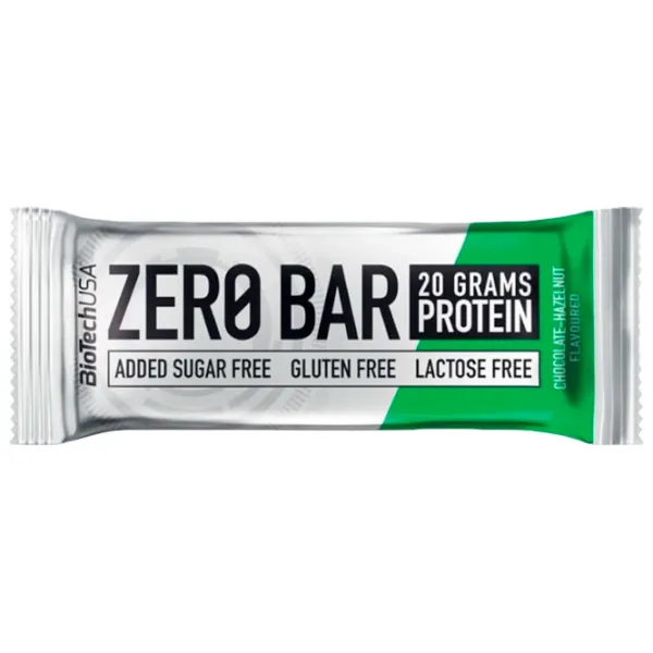 Batoane proteice BioTechUSA Zero Bar Ciocolată, nuci (5999076223633) 50 g photo 1 Batoane proteice BioTechUSA Zero Bar Ciocolată, nuci (5999076223633) 50 g photo 1