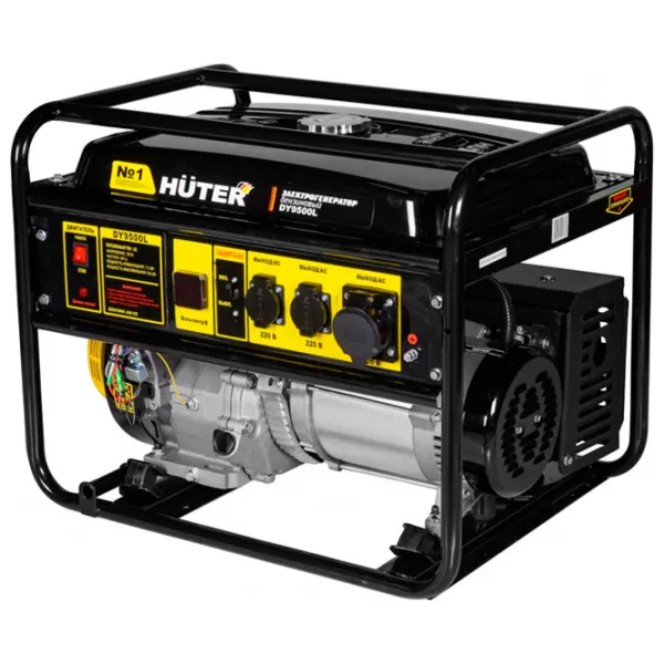 Generator de curent Huter DY9500L 220 V Benzină/ 7.5 kW photo 1