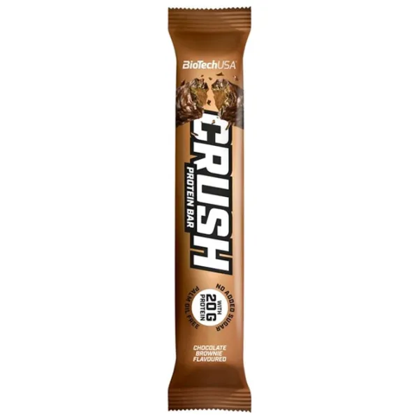 Batoane proteice BioTechUSA Crush Bar Brownie de ciocolată (5999076228799) 64 g photo 1 Batoane proteice BioTechUSA Crush Bar Brownie de ciocolată (5999076228799) 64 g photo 1