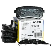 Тормозные колодки Icer 181948 задние/ дисковые