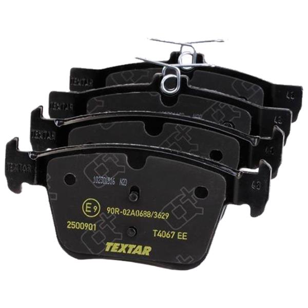 Plăcuțe de frână Textar 2500901 spate/ disk photo 1