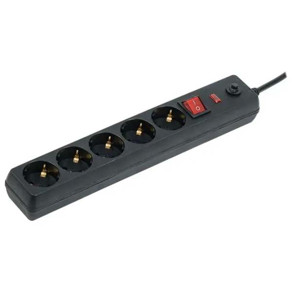 Prelungitor IEK SF-05K 5 m Black photo 1