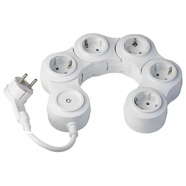 Удлинитель Scame PP2529 1.5 м Белый photo 1