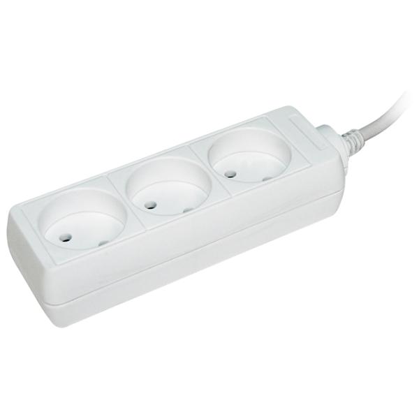 Prelungitor IEK WYP10-06-03-05-N 5 m White photo 1