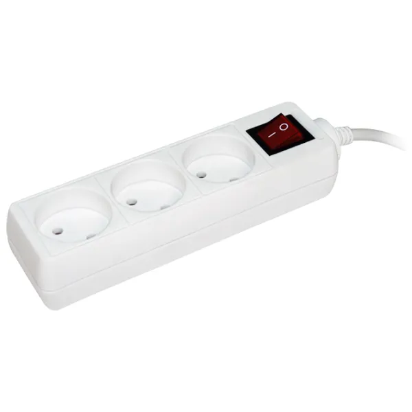 Prelungitor IEK WYP10-06-03-05-K-N 5 m White photo 1