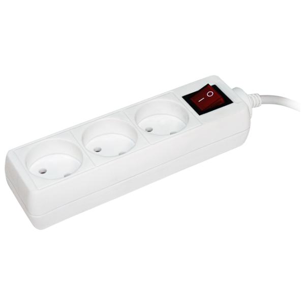 Prelungitor IEK WYP10-06-03-05-K-N 5 m White photo 1
