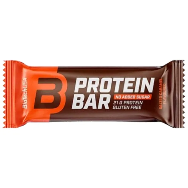 Протеиновые батончики BioTechUSA Protein Bar Соленая карамель (5999076236695) 70 г photo 1 Протеиновые батончики BioTechUSA Protein Bar Соленая карамель (5999076236695) 70 г photo 1