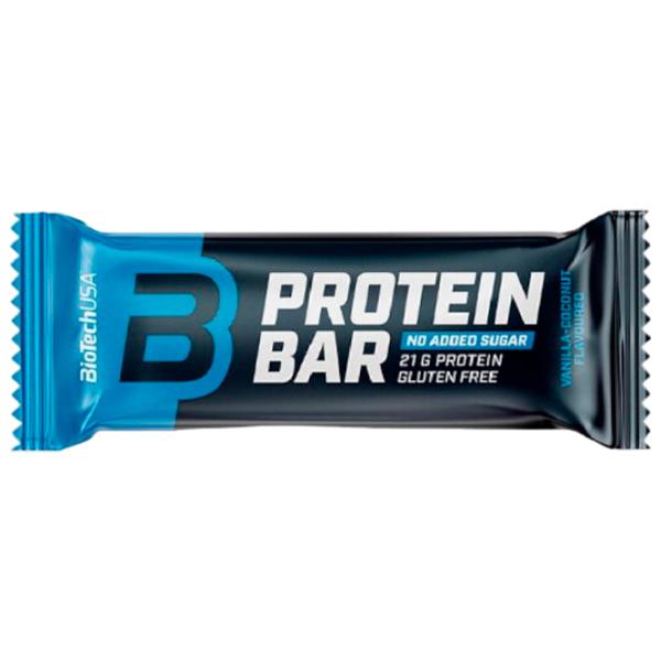 Batoane proteice BioTechUSA Protein Bar Nucă de cocos, vanilie (5999076236671) 70 g photo 1
