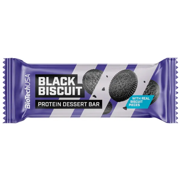 Batoane proteice BioTechUSA Protein Dessert Bar Biscuit (5999076239887) 50 g photo 1