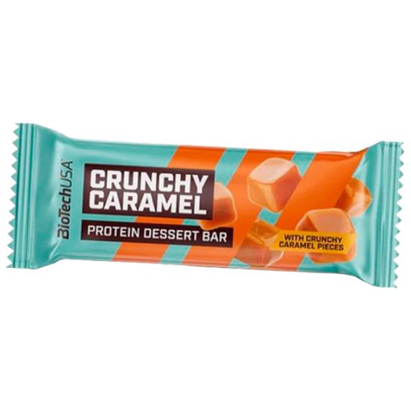 Batoane proteice BioTechUSA Protein Dessert Bar Caramel crocant (5999076239870) 50 g photo 1 Batoane proteice BioTechUSA Protein Dessert Bar Caramel crocant (5999076239870) 50 g photo 1