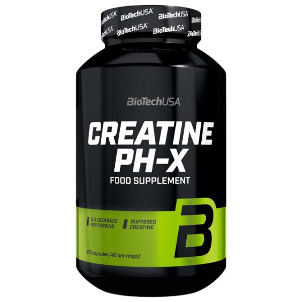 Creatină BioTechUSA Creatine PH-X (5999076217878) 210 capsule photo 1