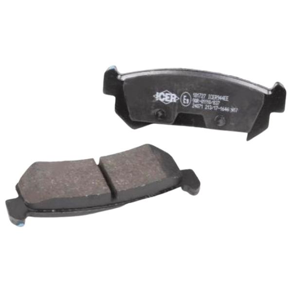 Тормозные колодки Icer 181727 задние/ дисковые photo 1 Тормозные колодки Icer 181727 задние/ дисковые photo 1