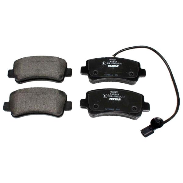 Тормозные колодки Textar 2511201 задние/ дисковые photo 1 Тормозные колодки Textar 2511201 задние/ дисковые photo 1