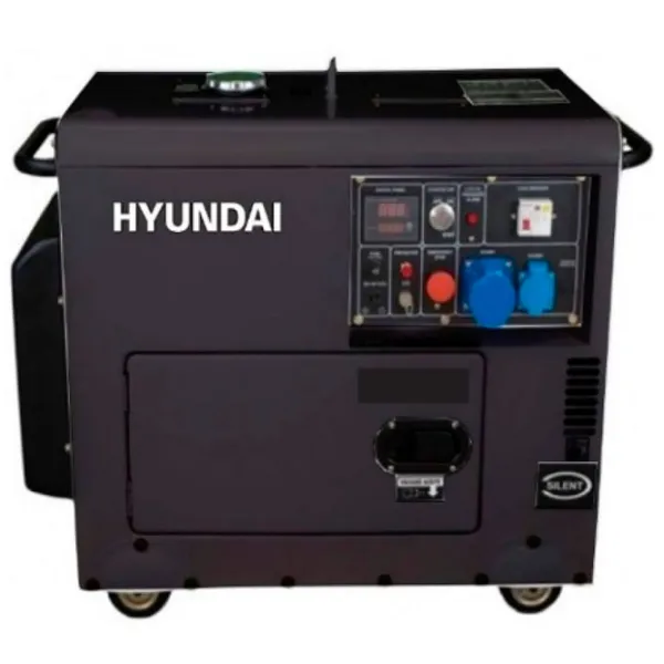 Генератор Hyundai DHY6001SE 230 В Дизель/ 4.6 кВт photo 1