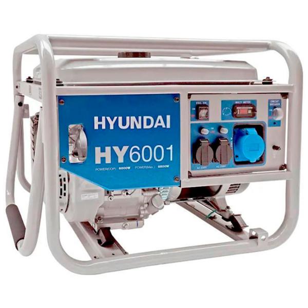 Генератор Hyundai HY6001 220 В Бензин/ 6 кВт photo 1 Генератор Hyundai HY6001 220 В Бензин/ 6 кВт photo 1