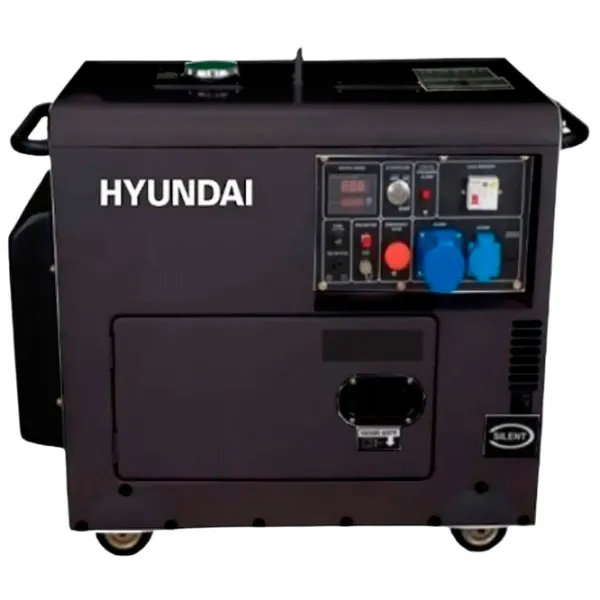 Generator de curent Hyundai DHY8601SE-T 220 - 380 V Motorină/ 5.4 kW/ 7.5 kW photo 1 Generator de curent Hyundai DHY8601SE-T 220 - 380 V Motorină/ 5.4 kW/ 7.5 kW photo 1