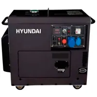 Генератор Hyundai DHY8601SE-T 220 - 380 В Дизель/ 5.4 кВт/ 7.5 кВт