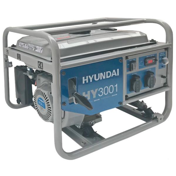 Генератор Hyundai HY3001 230 В Бензин/ 2.8 кВт photo 1 Генератор Hyundai HY3001 230 В Бензин/ 2.8 кВт photo 1