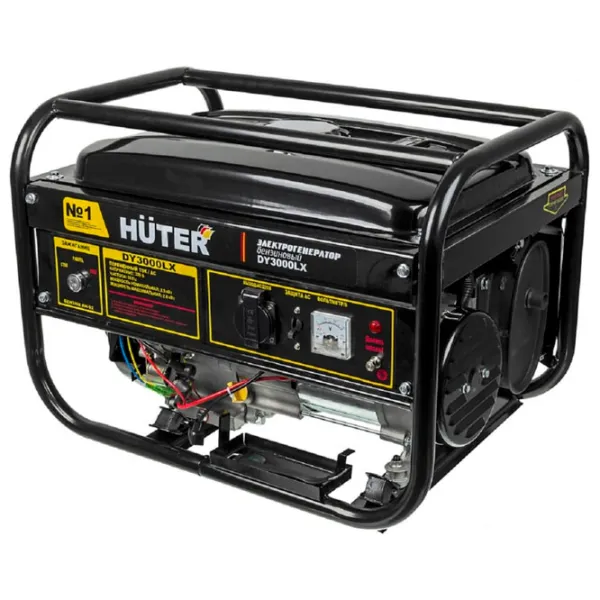 Генератор Huter DY3000LX 220/ 230 В Бензин/ 2.5 кВт photo 1