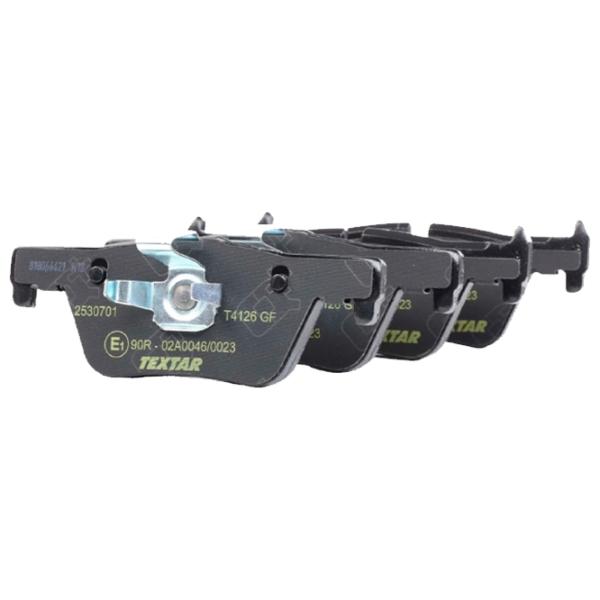 Тормозные колодки Textar 2530701 задние/ дисковые photo 1 Тормозные колодки Textar 2530701 задние/ дисковые photo 1