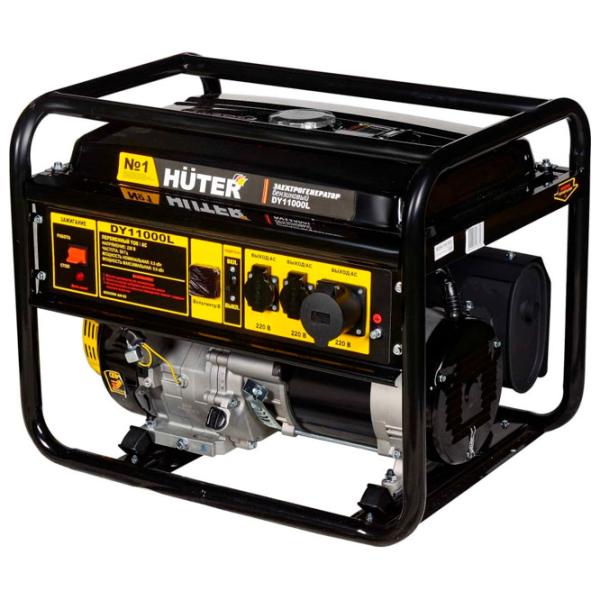 Generator de curent Huter DY11000L 220/ 230 V Benzină/ 8.5 kW photo 1