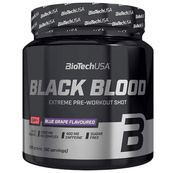 Энергетик BioTechUSA Black Blood CAF+ (5999076225842) 300 г photo 1 Энергетик BioTechUSA Black Blood CAF+ (5999076225842) 300 г photo 1