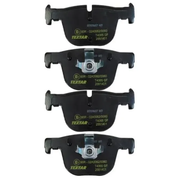 Plăcuțe de frână Textar 2551401 spate/ disk photo 1 Plăcuțe de frână Textar 2551401 spate/ disk photo 1