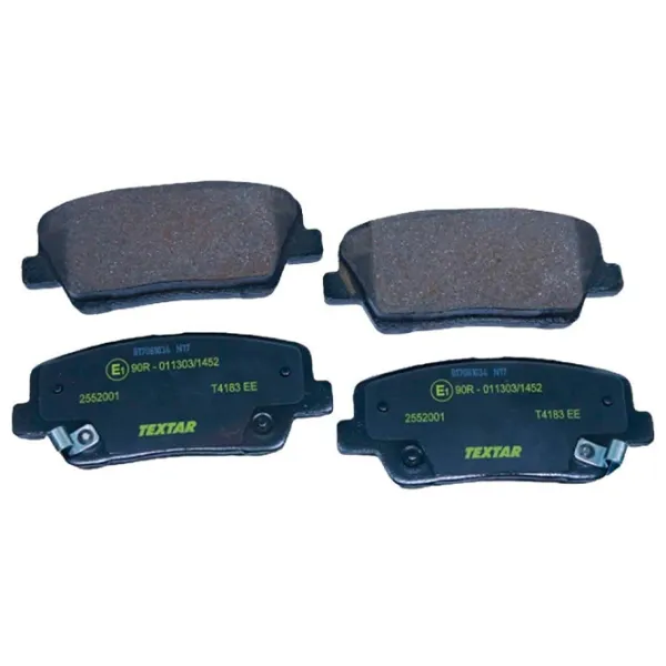 Plăcuțe de frână Textar 2552001 spate/ disk photo 1 Plăcuțe de frână Textar 2552001 spate/ disk photo 1