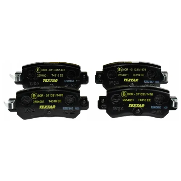 Тормозные колодки Textar 2554001 задние/ дисковые photo 1 Тормозные колодки Textar 2554001 задние/ дисковые photo 1