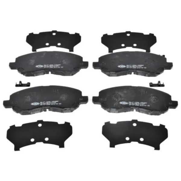 Plăcuțe de frână Icer 181806 față/ disk photo 1