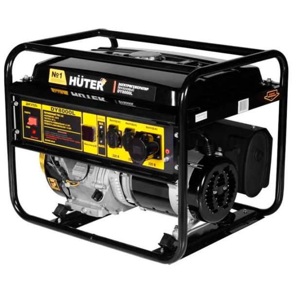 Generator de curent Huter DY8000L 220 V Benzină/ 6.5 kW photo 1