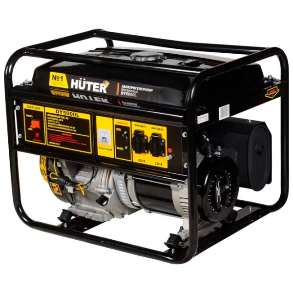 Generator de curent Huter DY5000L 220 V Benzină/ 4 kW photo 1