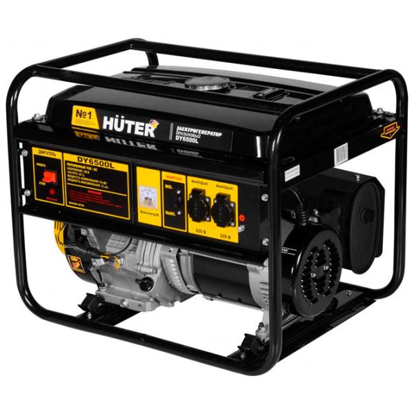 Generator de curent Huter DY6500L 220/ 230 V Benzină/ 5 kW photo 1