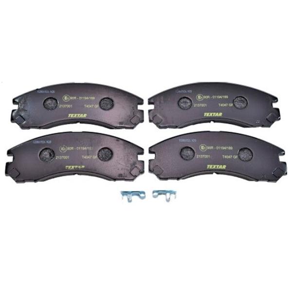 Тормозные колодки Textar 2137001 передние/ дисковые photo 1 Тормозные колодки Textar 2137001 передние/ дисковые photo 1