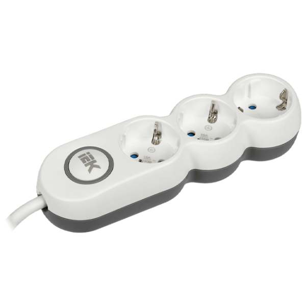 Prelungitor IEK IEK WYP53-16-03-D15-ZK 1.5 m White photo 1
