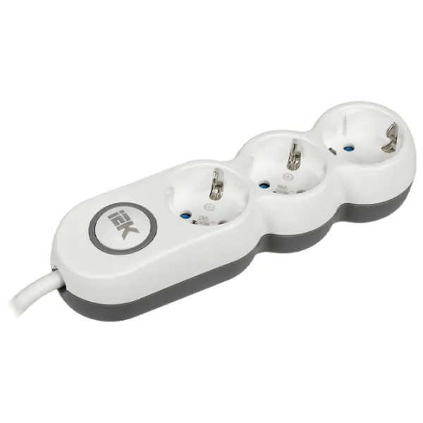 Prelungitor IEK WYP53-16-03-05-ZK 5 m White photo 1