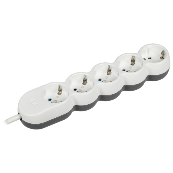 Prelungitor IEK WYP53-16-05-D15-Z 1.5 m White photo 1