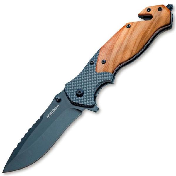 Нож Boker Magnum Blomkvist Olive 01MB736 для повседневного использования/ 440A photo 1