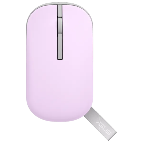 Mouse Asus Marshmallow MD100 Bluetooth, USB/ Purple photo 1